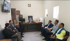 تقدیر بخشدار شهداد از رئیس و پرسنل اداره برق شهداد